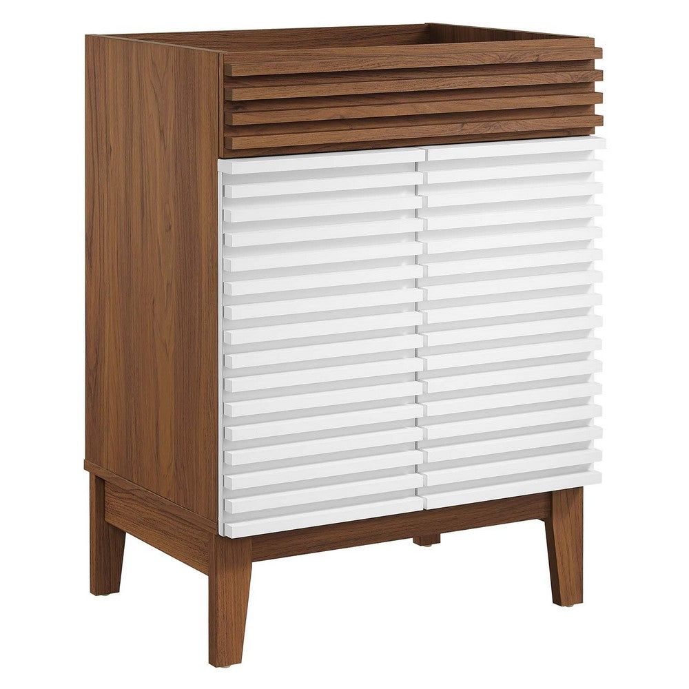 Render 24" Bathroom Vanity Cabinet (Sink Basin Not Included) by Modway| Brown