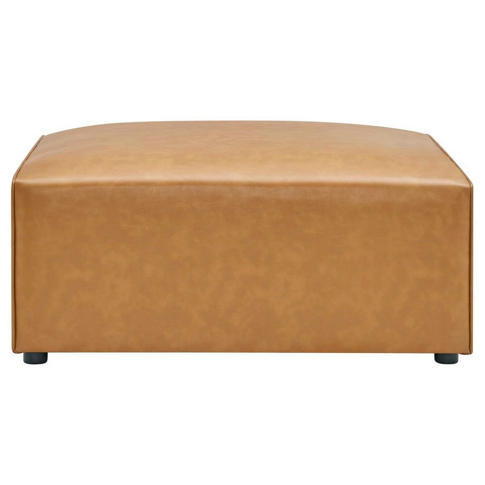 Mingle Vegan Leather Ottoman  - No Shipping Charges