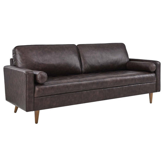 Modway Valour, 81" Sofa, Brown