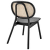 Malina Wood Dining Side Chair - No Shipping Charges MDY-EEI-4649-BLK