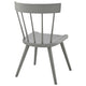 Sutter Wood Dining Side Chair by Modway| Gray