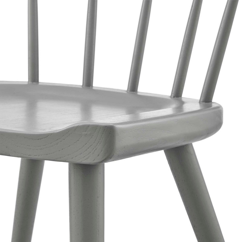Sutter Wood Dining Side Chair by Modway| Gray