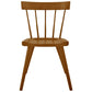 Modway Sutter Modern Farmhouse Wood Dining Chair in Walnut MDY-EEI-4650-WAL