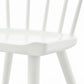 Modway Sutter Modern Farmhouse Wood Dining Chair in White MDY-EEI-4650-WHI