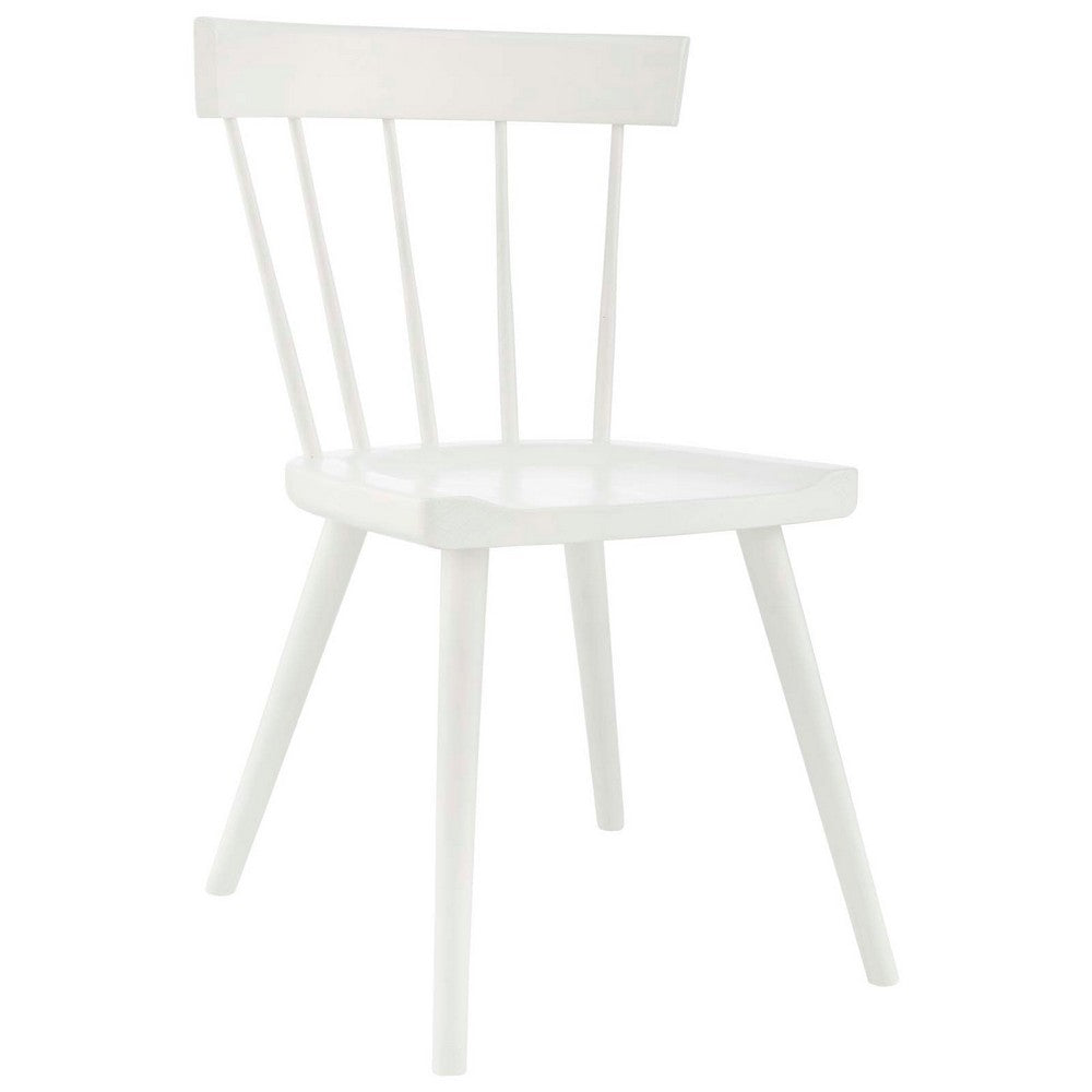 Sutter Wood Dining Side Chair by Modway| White