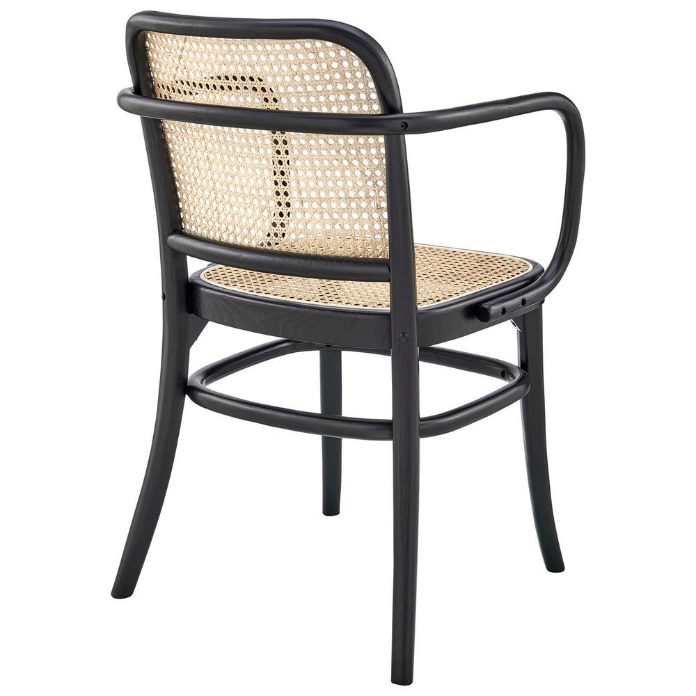 Winona Wood Dining Chair by Modway| Black