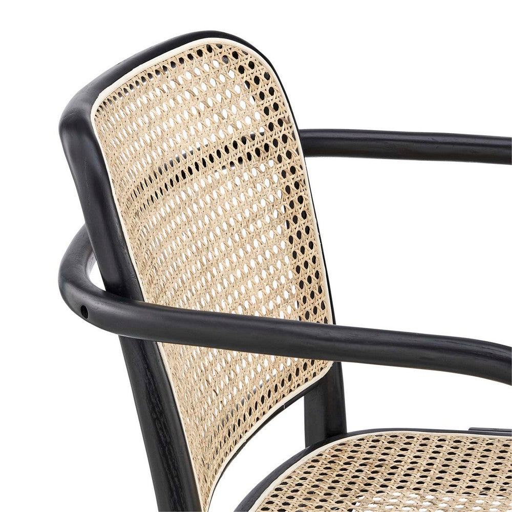 Winona Wood Dining Chair by Modway| Black