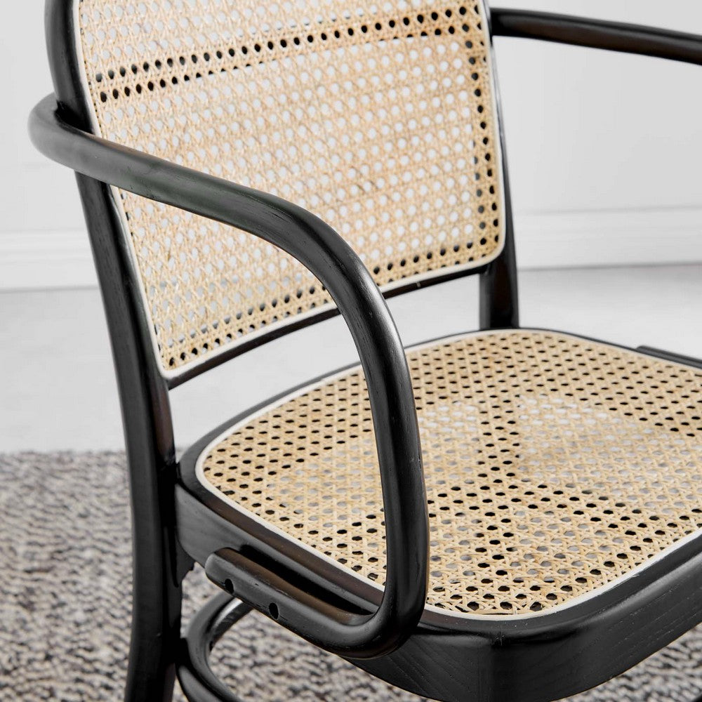 Winona Wood Dining Chair by Modway| Black