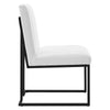 Indulge Channel Tufted Fabric Dining Chair - No Shipping Charges MDY-EEI-4652-BEI