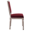 Court French Vintage Performance Velvet Dining Side Chair  - No Shipping Charges