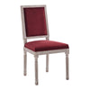 Court French Vintage Performance Velvet Dining Side Chair  - No Shipping Charges