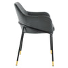 Jovi Performance Velvet Dining Armchair  - No Shipping Charges