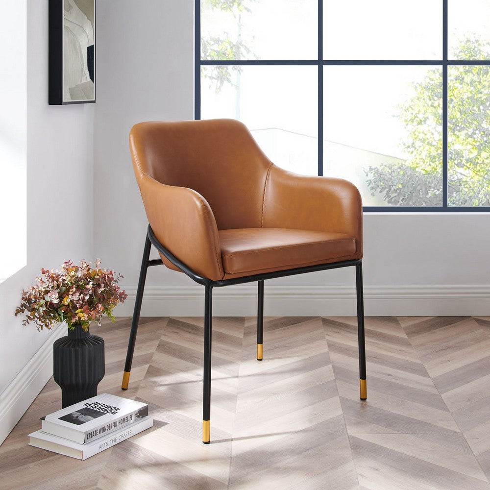 Modway Jovi Vegan Leather Dining Chair |No Shipping Charges