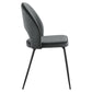 Nico Performance Velvet Dining Chair Set of 2 - No Shipping Charges