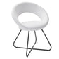 Modway Nouvelle Dining Chair Black White MDY-EEI-4683-BLK-WHI