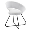 Modway Nouvelle Dining Chair Black White MDY-EEI-4683-BLK-WHI