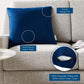 Enhance 18" Performance Velvet Throw Pillow - No Shipping Charges