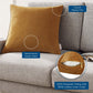 Enhance 20" Performance Velvet Throw Pillow - No Shipping Charges