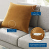 Enhance 24" Performance Velvet Throw Pillow - No Shipping Charges