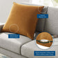 Accentuate 24" Performance Velvet Throw Pillow - No Shipping Charges