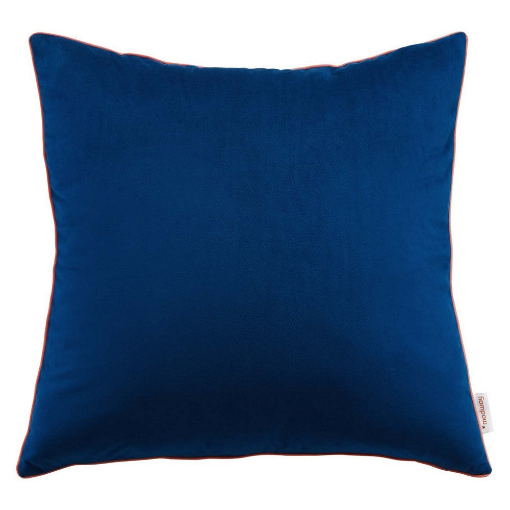 Accentuate 24" Performance Velvet Throw Pillow - No Shipping Charges