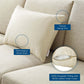 Enhance 24" Lumbar Performance Velvet Throw Pillow - No Shipping Charges