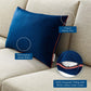 Accentuate 24" Lumbar Performance Velvet Throw Pillow - No Shipping Charges