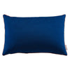 Modway Accentuate 24" Lumbar Performance Velvet Accent Throw Pillow, 16" x 24", Navy Blossom