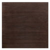 Modway Verne Square Wood Grain 35’’ Dining Table in Gold Cherry Walnut MDY-EEI-4744-GLD-CHE