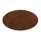Modway Verne Oval Wood Grain 48’’ Dining Table in Gold Walnut MDY-EEI-4751-GLD-WAL