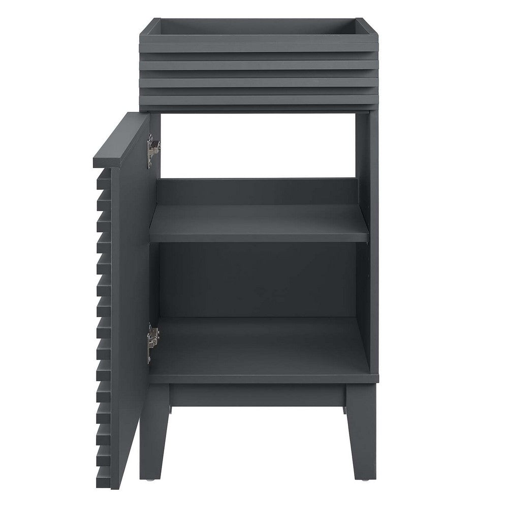 Render 18" Bathroom Vanity Cabinet (Sink Basin Not Included) by Modway| Gray