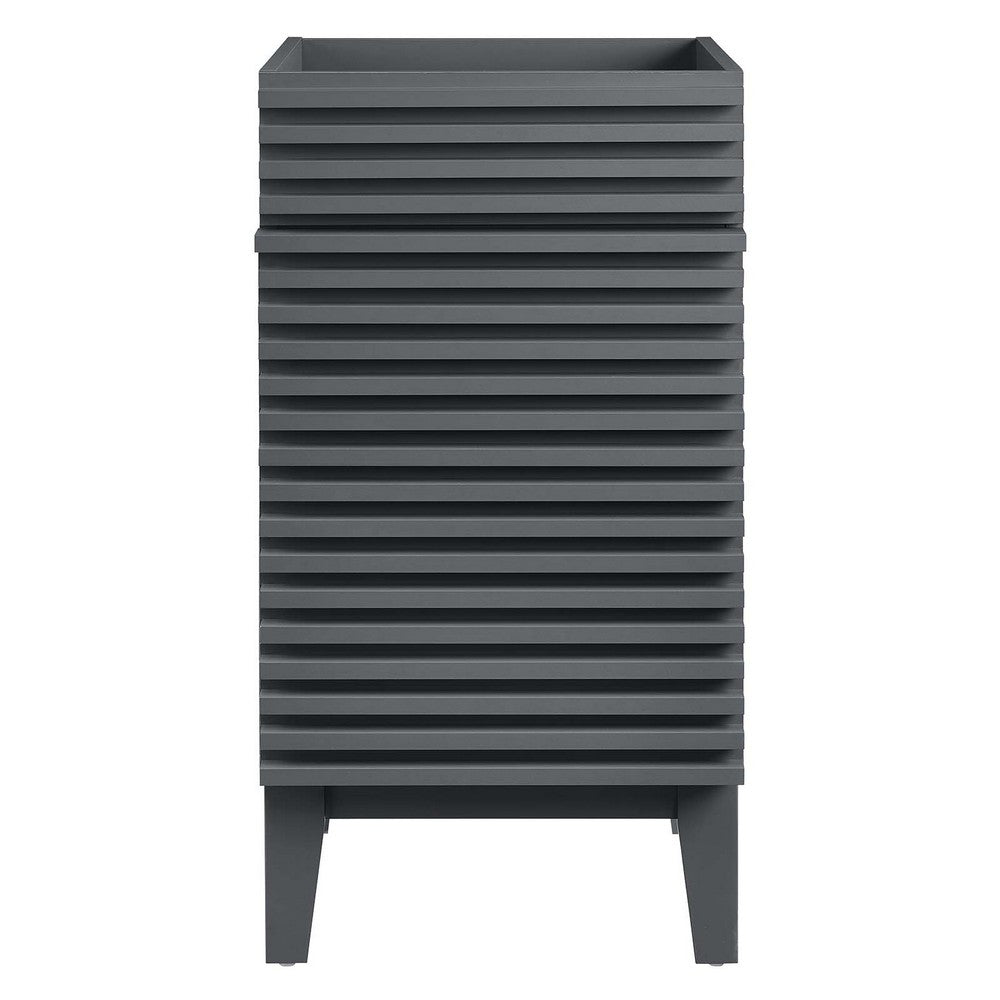 Render 18" Bathroom Vanity Cabinet (Sink Basin Not Included) by Modway| Gray