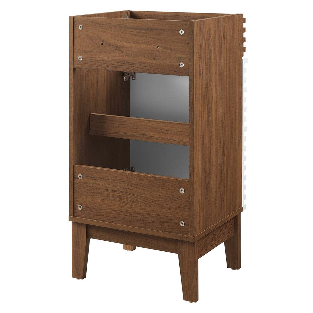 Render 18" Bathroom Vanity Cabinet (Sink Basin Not Included) by Modway| Brown