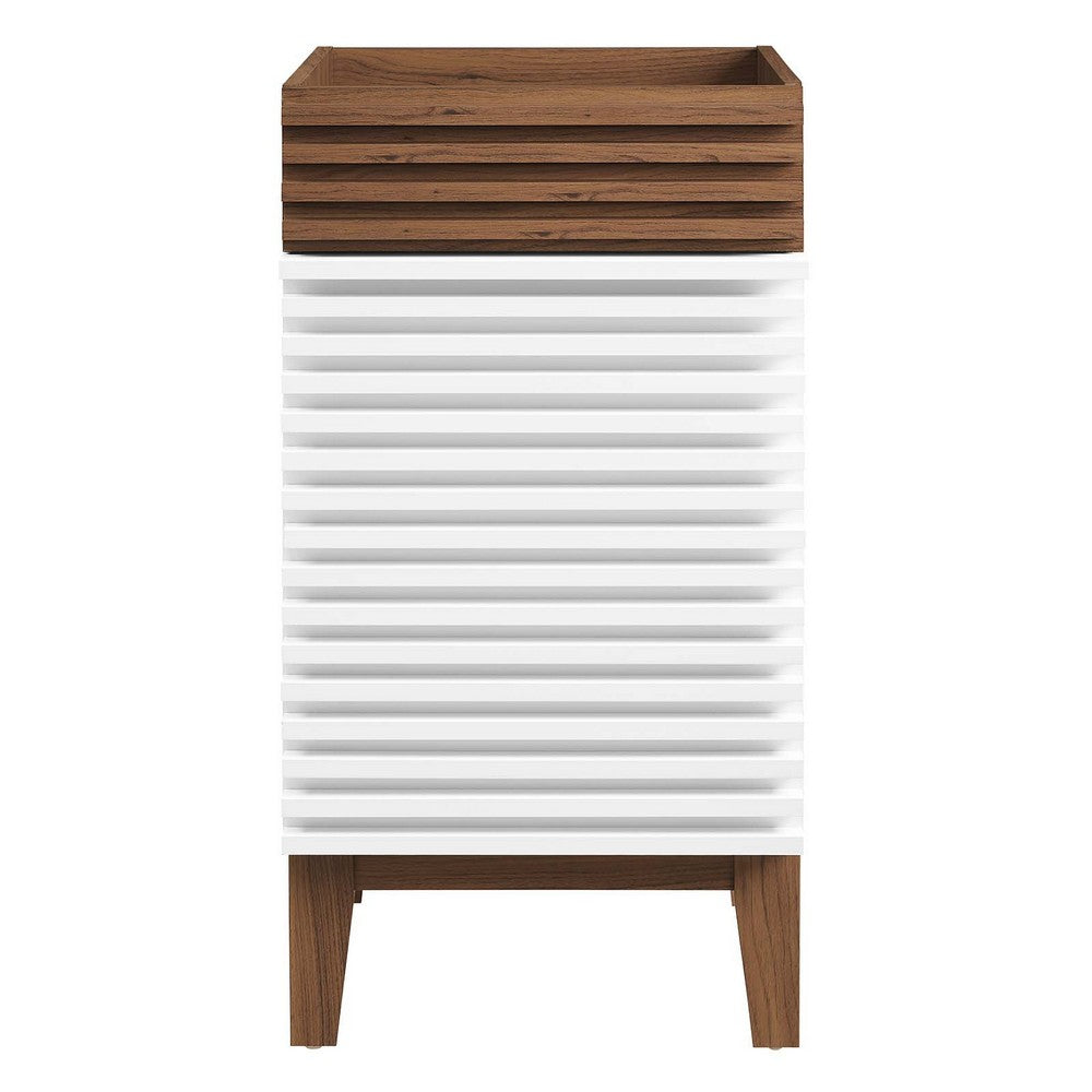 Render 18" Bathroom Vanity Cabinet (Sink Basin Not Included) by Modway| Brown