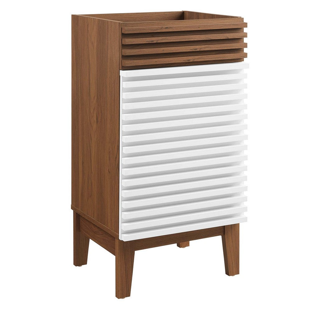 Render 18" Bathroom Vanity Cabinet (Sink Basin Not Included) by Modway| Brown