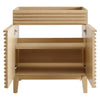 Modway Render 30’’ Bathroom Vanity in Oak-Sink Basin Not Included 30 Inch