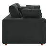 Modway Commix Love Seats Black MDY-EEI-4859-BLK