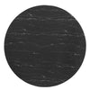 Modway Lippa Dining Table 60’’ Black Black MDY-EEI-4879-BLK-BLK