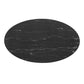 Modway Lippa Dining Table 54’’ Black Black MDY-EEI-4880-BLK-BLK