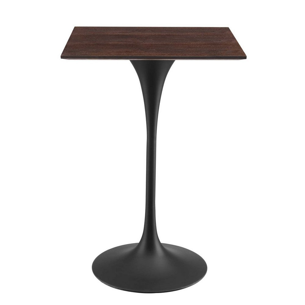 Lippa 28" Square Wood Bar Table  - No Shipping Charges