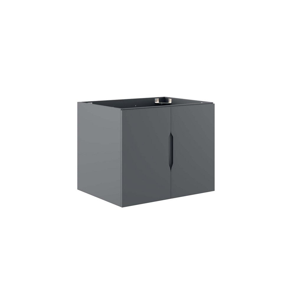Vitality 24" Bathroom Vanity Cabinet (Sink Basin Not Included) by Modway| Gray