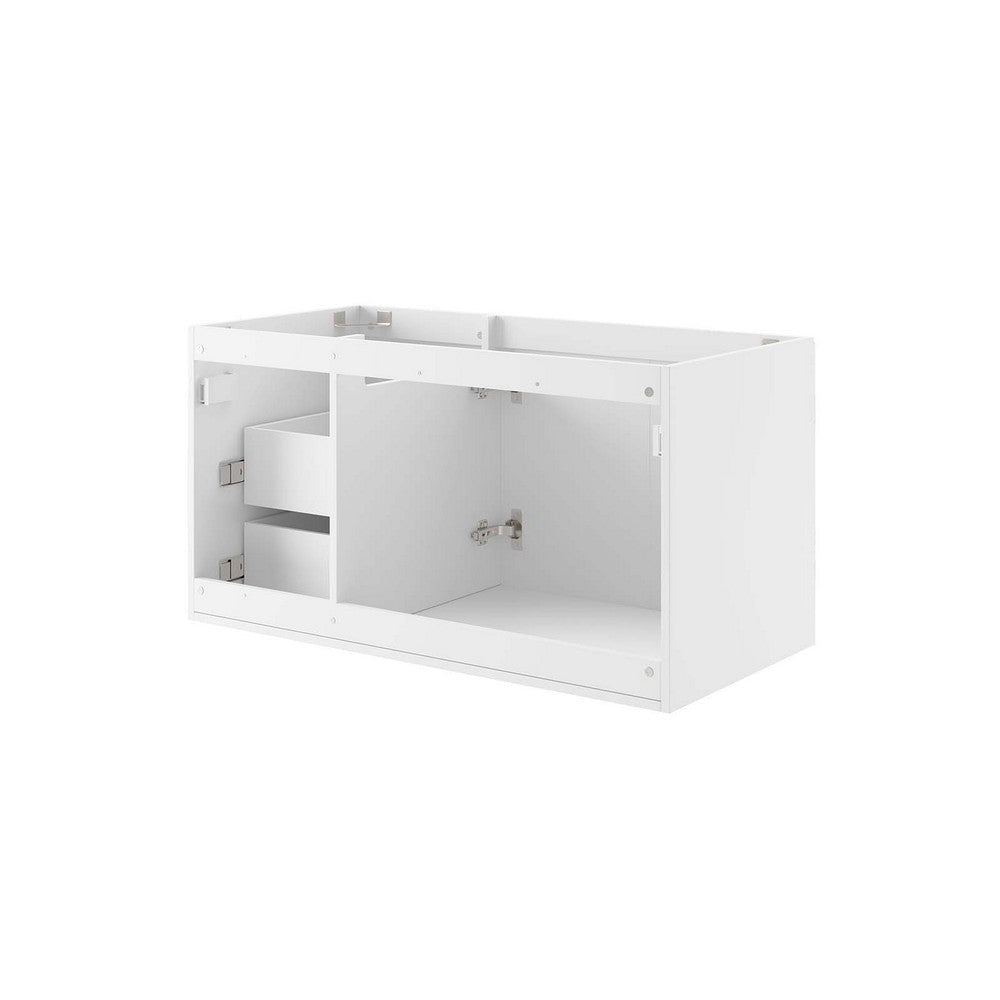 Vitality 36’ Bathroom Vanity Cabinet (Sink Basin Not Included) - No Shipping Charges MDY-EEI-4894-WHI