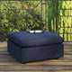 Commix Overstuffed Outdoor Patio Ottoman by Modway| Brown