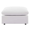 Commix Overstuffed Outdoor Patio Ottoman by Modway| White