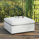 Commix Overstuffed Outdoor Patio Ottoman by Modway| White