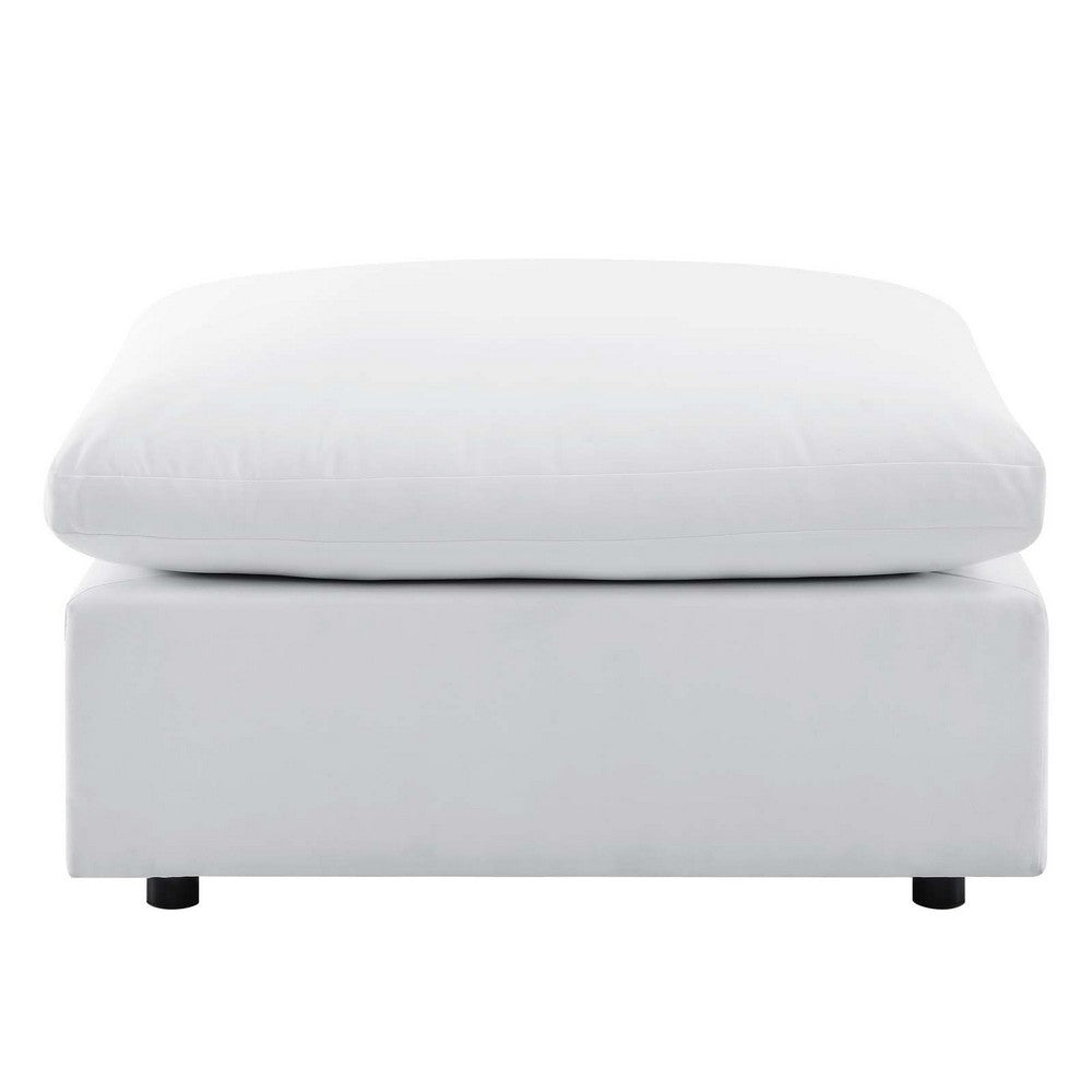 Commix SunbrellaÂ® Outdoor Patio Ottoman by Modway| White