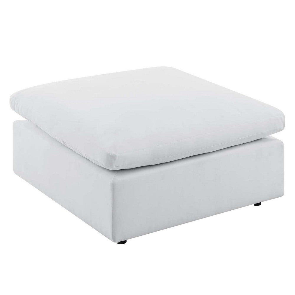Commix SunbrellaÂ® Outdoor Patio Ottoman by Modway| White