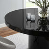 Gratify 60" Round Dining Table by Modway| Black
