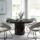 Gratify 60" Round Dining Table by Modway| Black