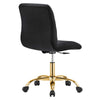 Modway Ripple Armless Performance Velvet Office Chair